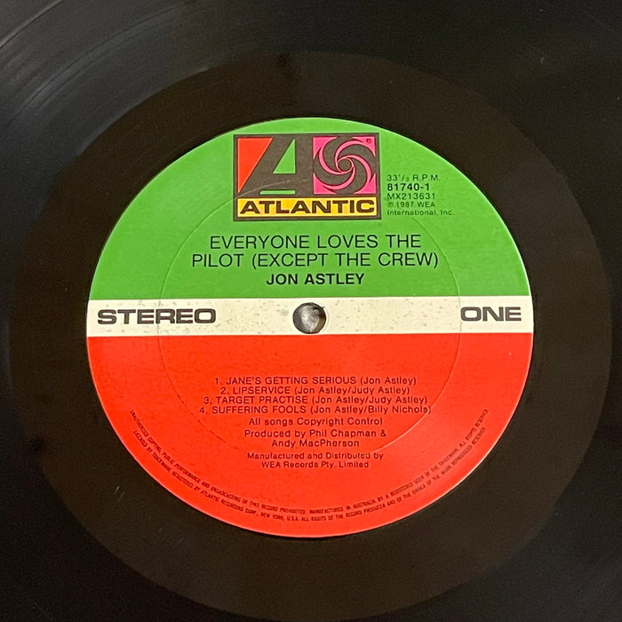 Jon Astley - Everyone Loves The Pilot (Except The Crew) (Vinyl LP)