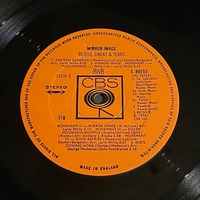 Blood, Sweat & Tears - Mirror Image (Vinyl LP)