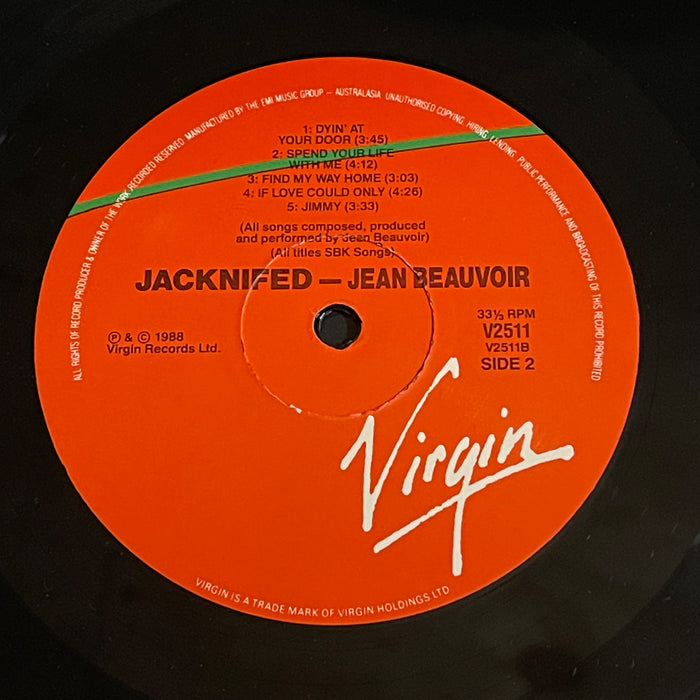 Jean Beauvoir - Jacknifed (Vinyl LP)
