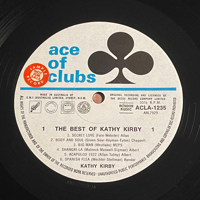 Kathy Kirby - Best Of Kathy Kirby (Vinyl LP)