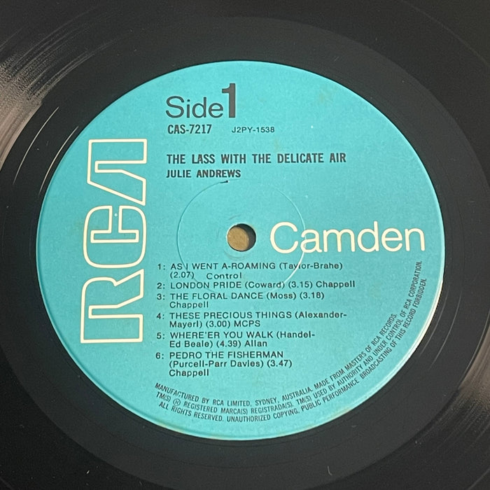 Julie Andrews - The Lass With The Delicate Air (Vinyl LP)