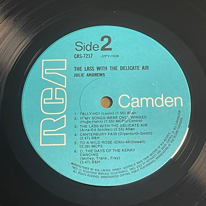 Julie Andrews - The Lass With The Delicate Air (Vinyl LP)