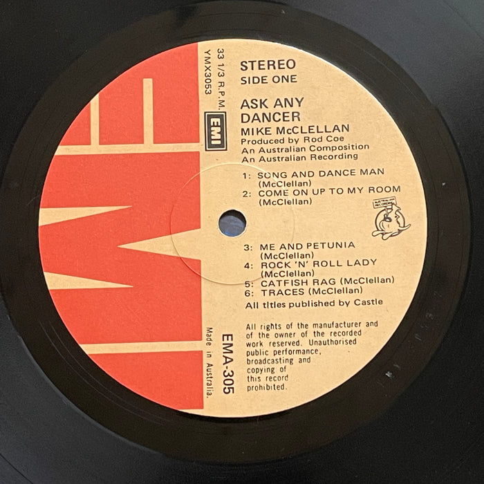 Mike McClellan - Ask Any Dancer (Vinyl LP)[Gatefold]