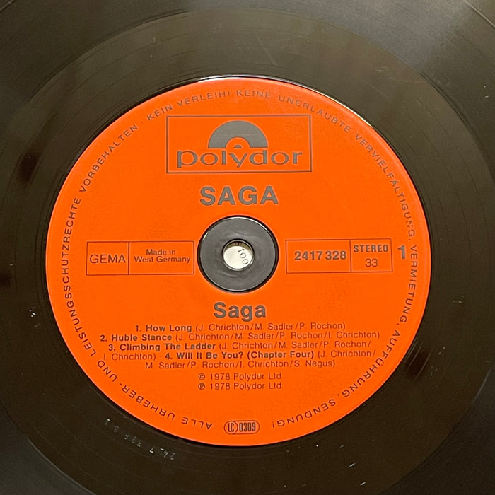 Saga - Saga (Vinyl LP)