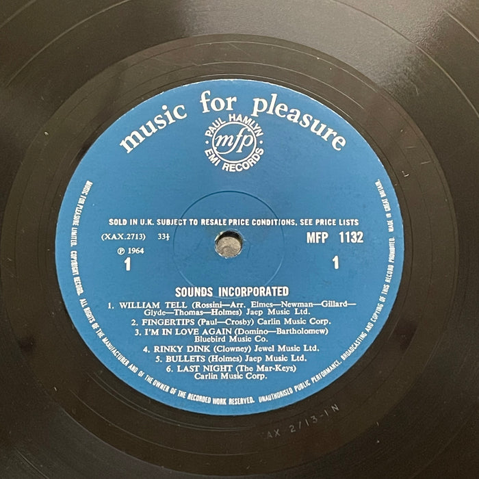 Sounds Incorporated - Sounds Incorporated (Vinyl LP)