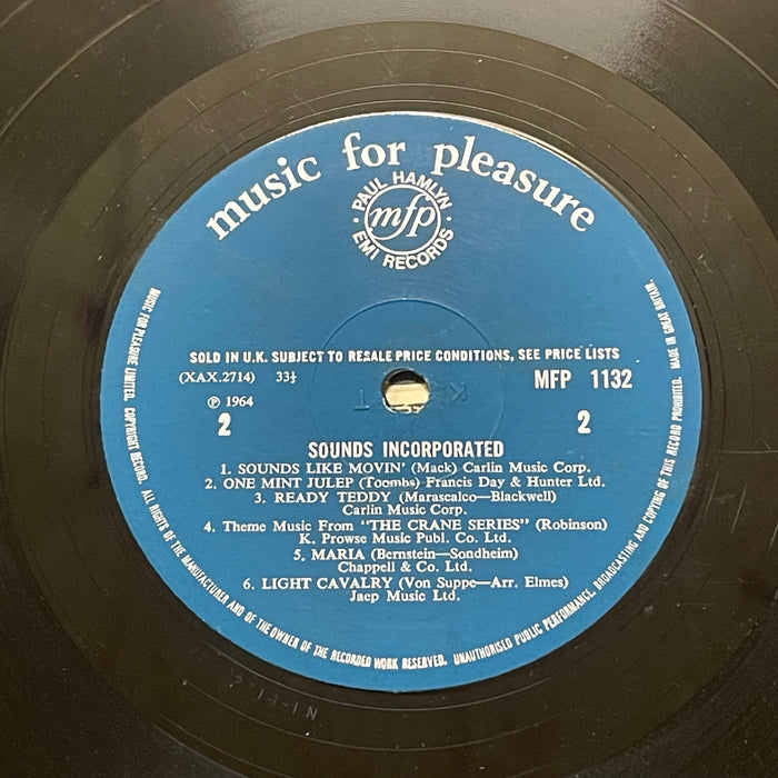 Sounds Incorporated - Sounds Incorporated (Vinyl LP)