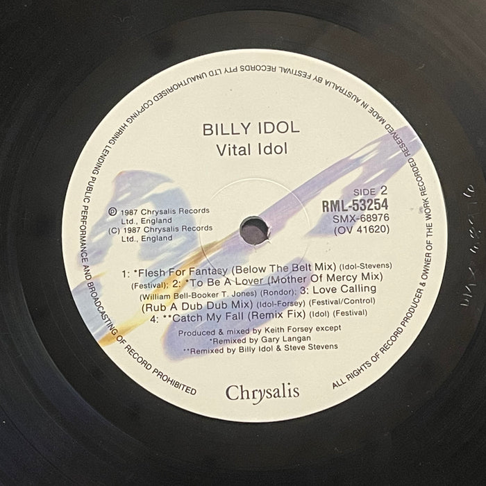 Billy Idol - Vital Idol (Vinyl LP)