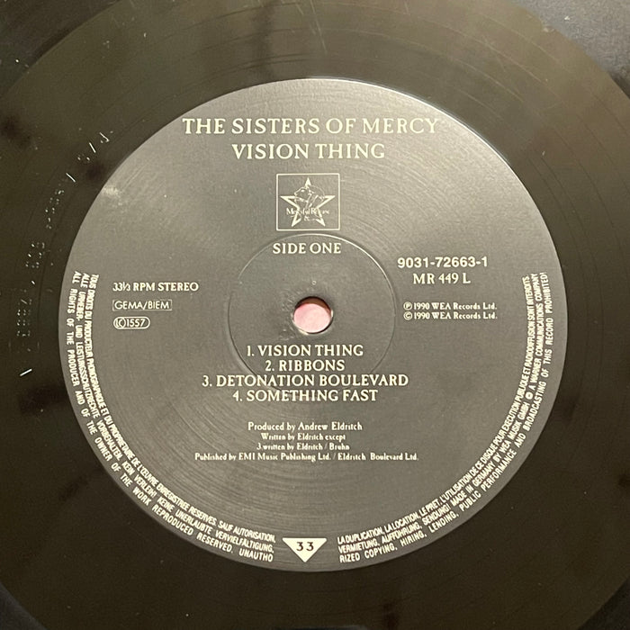 The Sisters Of Mercy ‎- Vision Thing (Vinyl LP)
