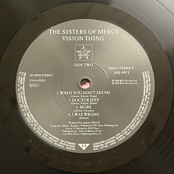 The Sisters Of Mercy ‎- Vision Thing (Vinyl LP)