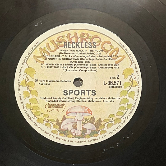 The Sports - Reckless (Vinyl LP)