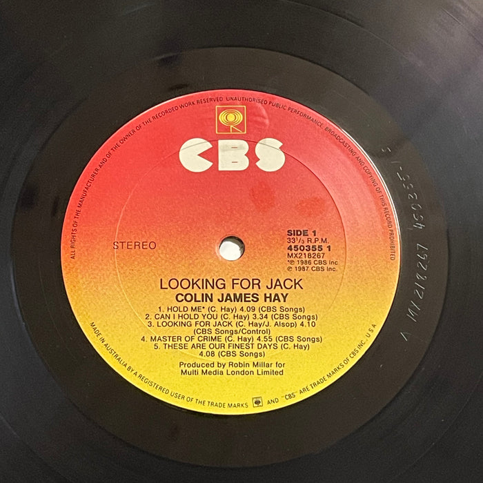 Colin Hay - Looking For Jack (Vinyl LP)
