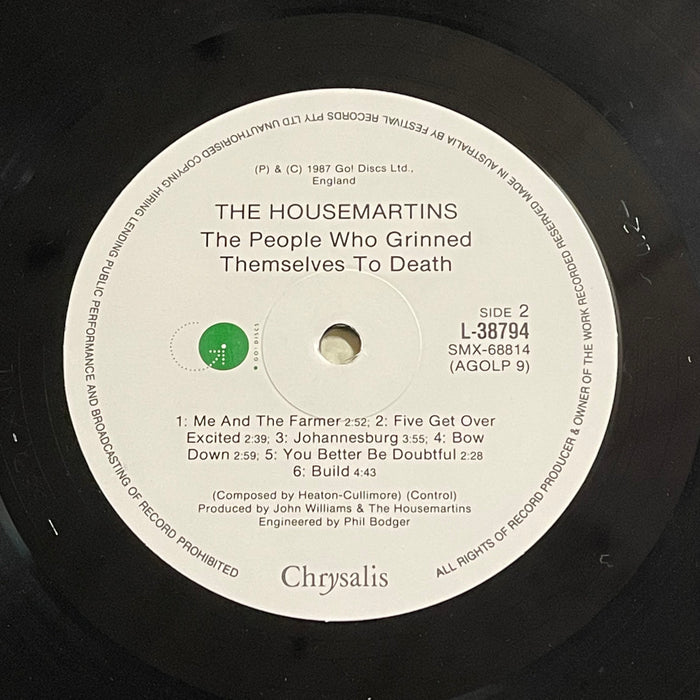 The Housemartins - The People Who Grinned Themselves To Death (Vinyl LP)
