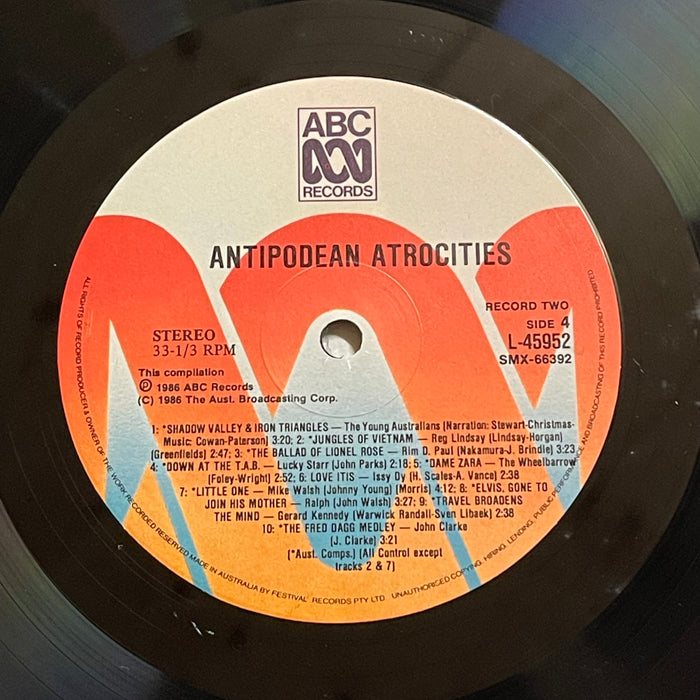 Various - Antipodean Atrocities (Vinyl 2LP)[Gatefold]