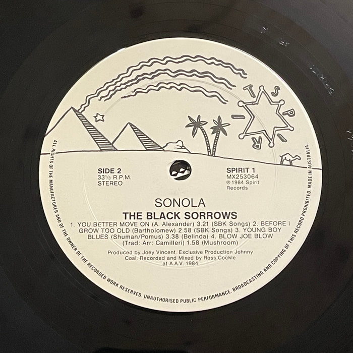 The Black Sorrows - Sonola (Vinyl LP)