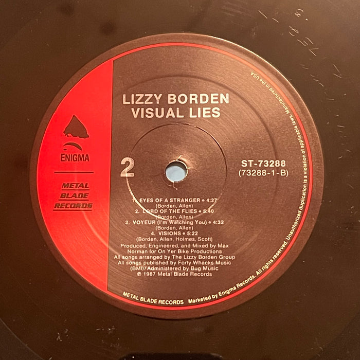 Lizzy Borden - Visual Lies (Vinyl LP)