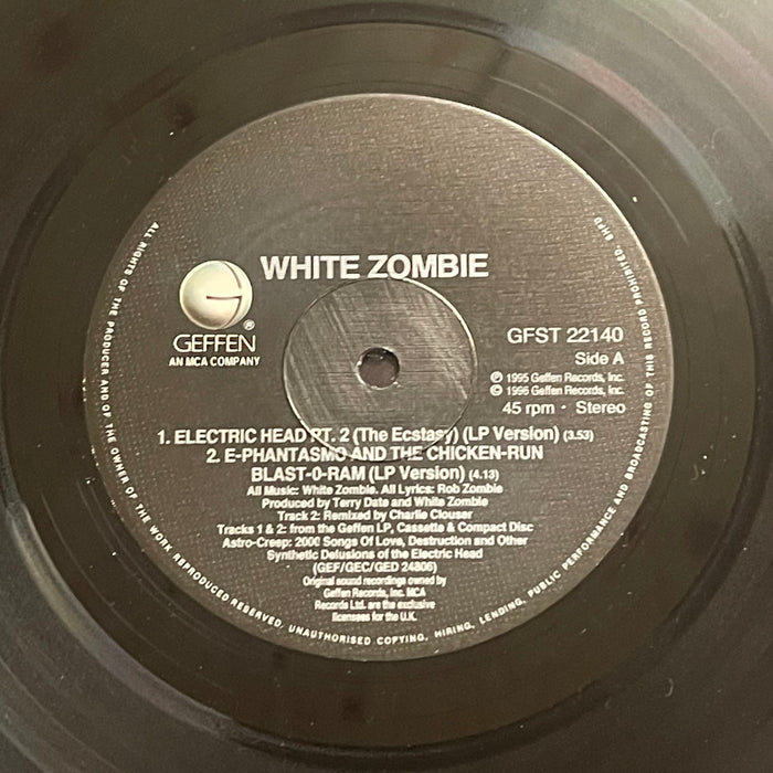 White Zombie - Electric Head Pt. 2 [The Ecstasy] (12" Single)