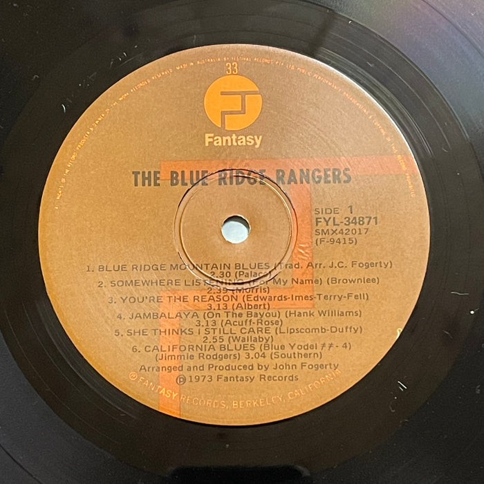 Blue Ridge Rangers ‎- Blue Ridge Rangers (Vinyl LP)