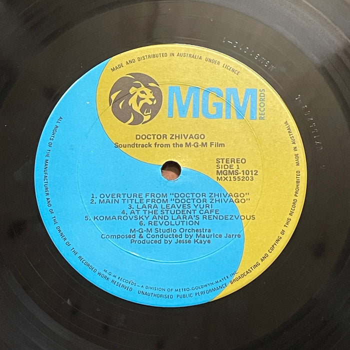 Maurice Jarre - Doctor Zhivago (The Original Sound Track Album)(Vinyl LP)