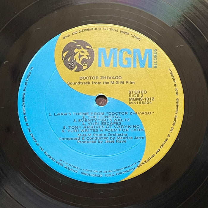 Maurice Jarre - Doctor Zhivago (The Original Sound Track Album)(Vinyl LP)