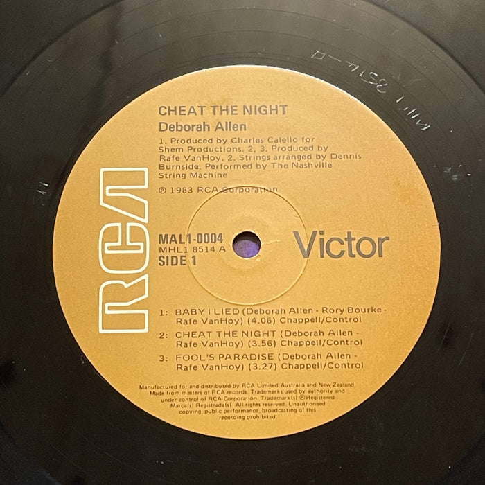 Deborah Allen - Cheat The Night (Vinyl LP)