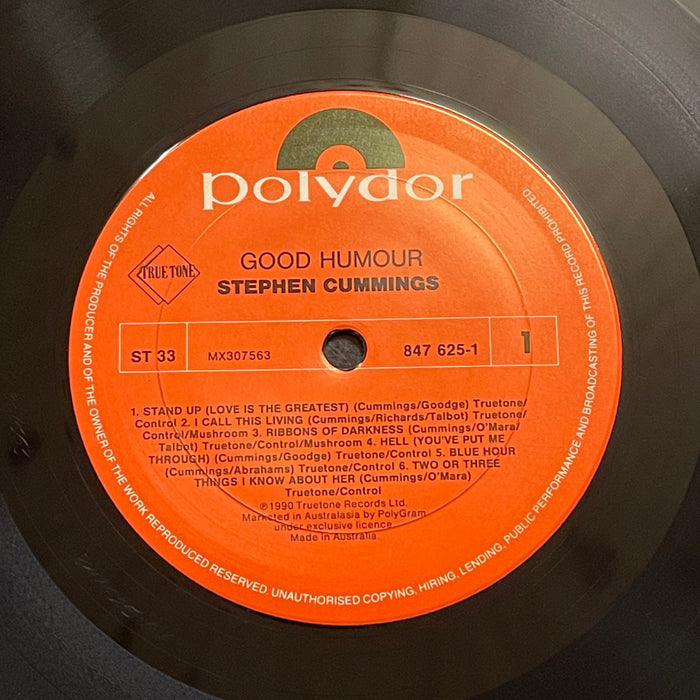 Stephen Cummings - Good Humour (Vinyl LP)