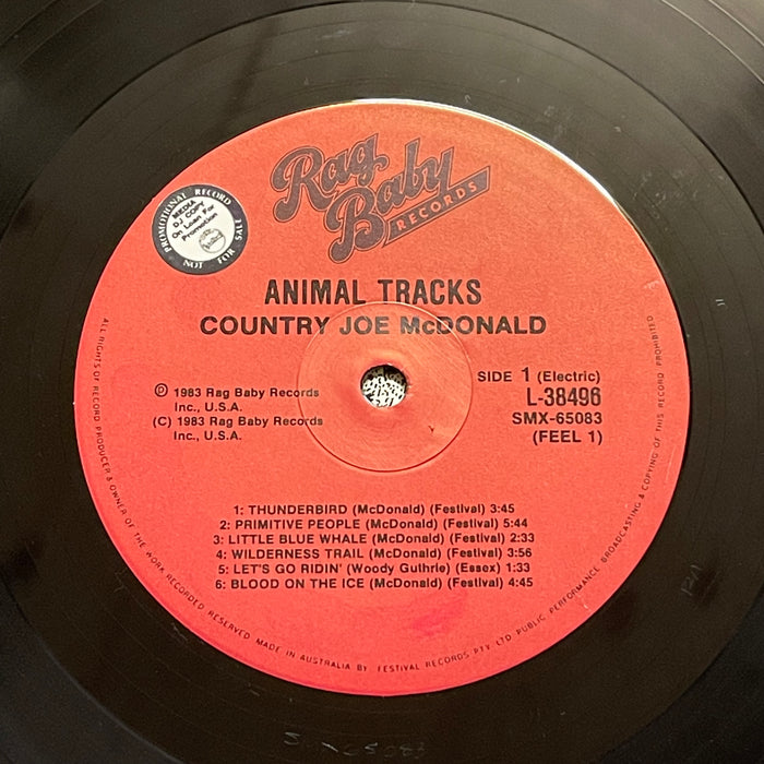 Country Joe McDonald - Animal Tracks (Vinyl LP)