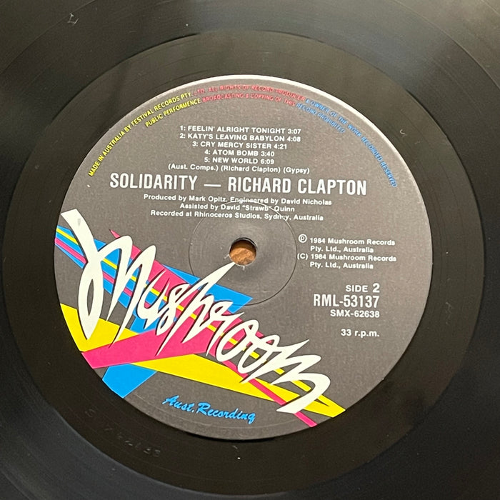 Richard Clapton - Solidarity (Vinyl LP)
