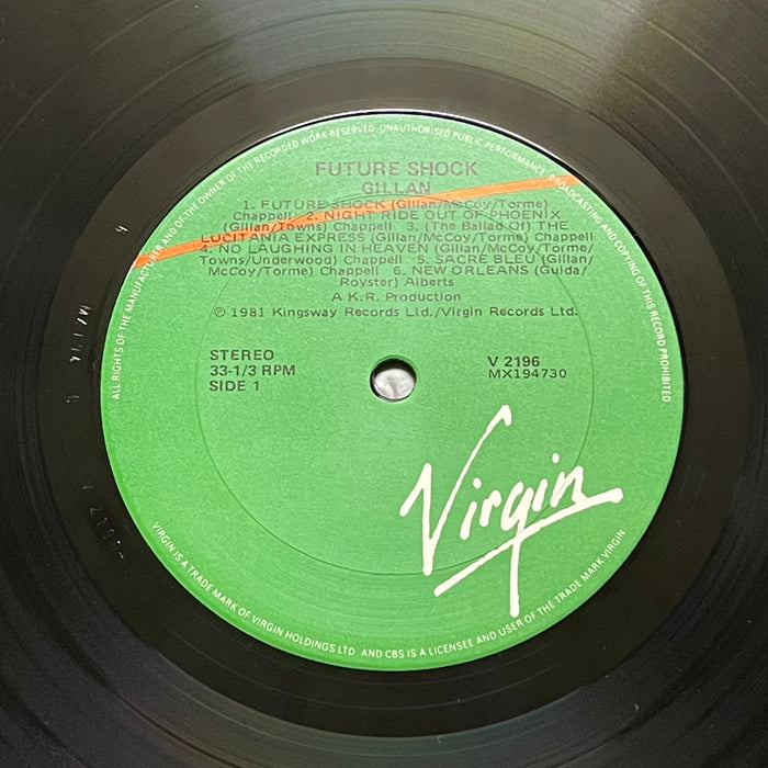 Gillan - Future Shock (Vinyl LP)[Gatefold]