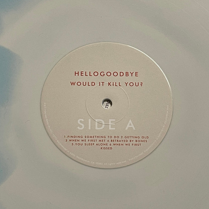 Hellogoodbye ‎- Would It Kill You? (Vinyl LP)