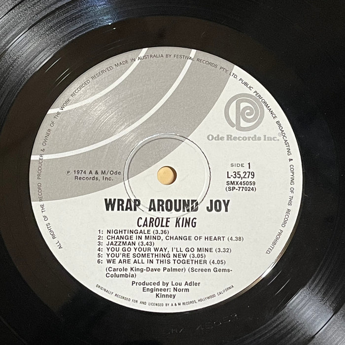 Carole King - Wrap Around Joy (Vinyl LP)
