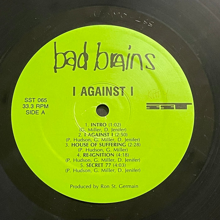 Bad Brains ‎- I Against I (Vinyl LP)