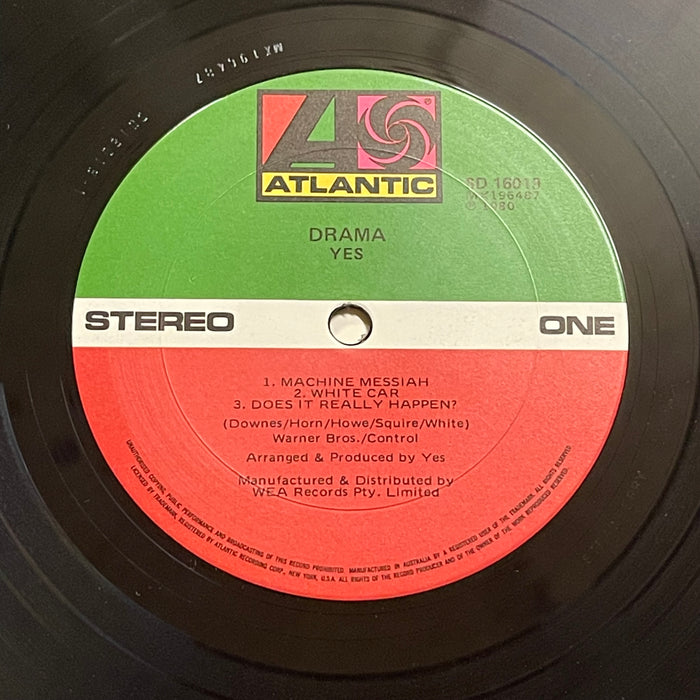 Yes ‎- Drama (Vinyl LP)[Gatefold]