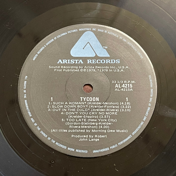 Tycoon - Tycoon (Vinyl LP)