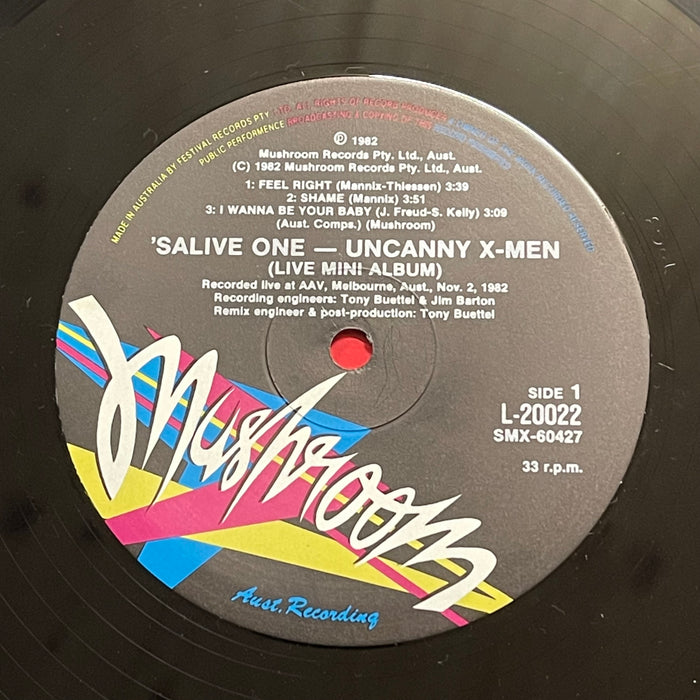 Uncanny X-Men - 'SaliveOne! (Vinyl LP)
