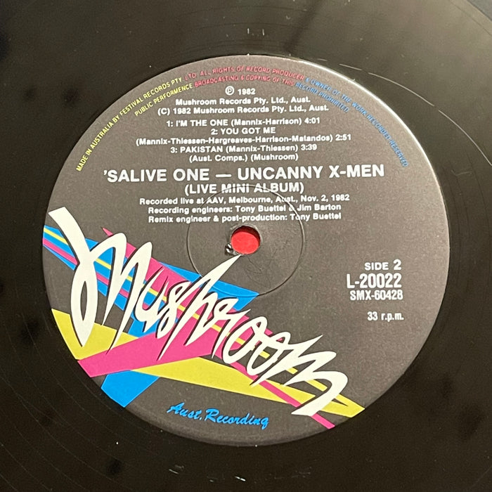Uncanny X-Men - 'SaliveOne! (Vinyl LP)