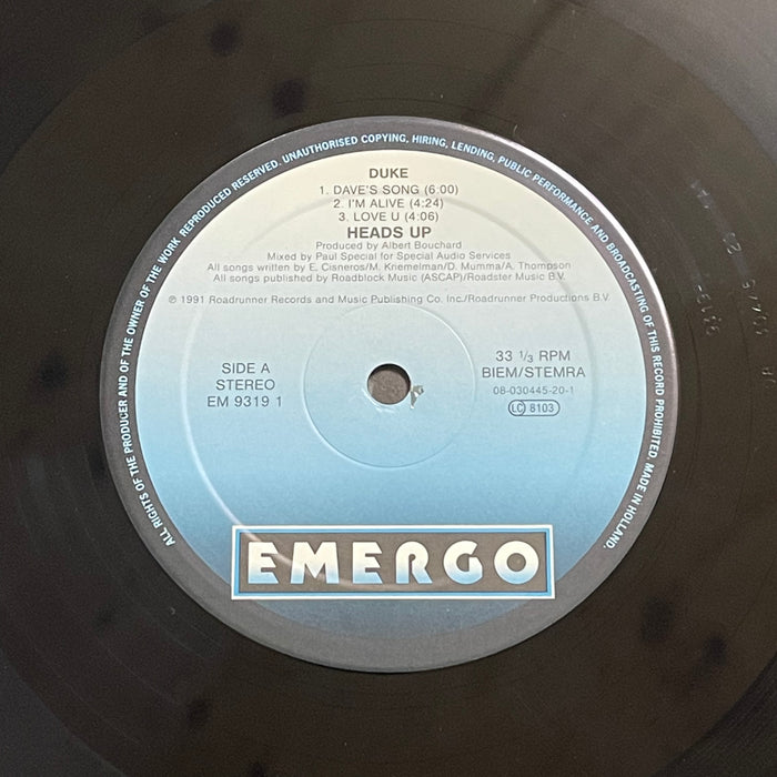 Heads Up - Duke (Vinyl LP)