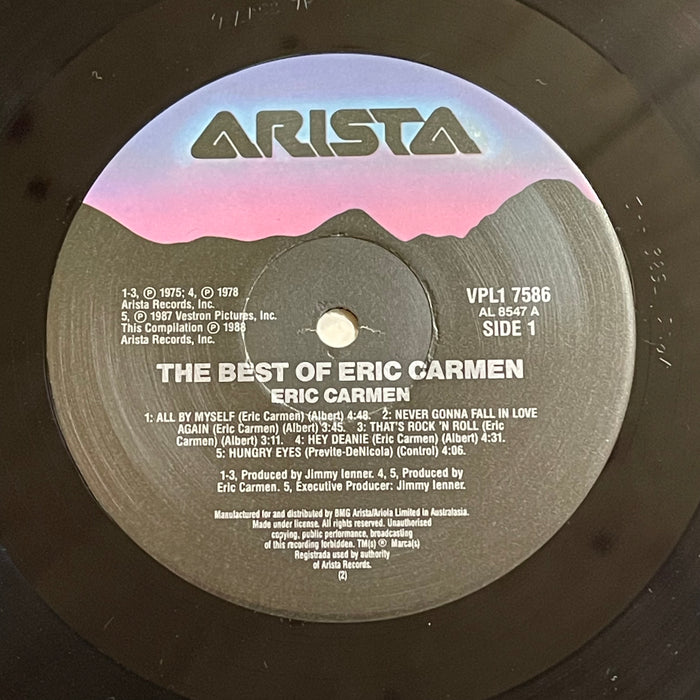 Eric Carmen - The Best Of Eric Carmen (Vinyl LP)