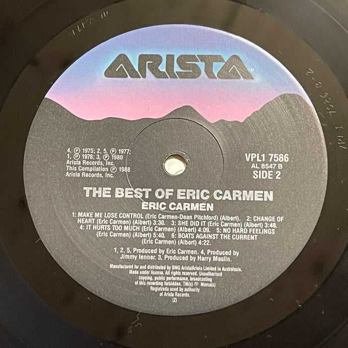 Eric Carmen - The Best Of Eric Carmen (Vinyl LP)