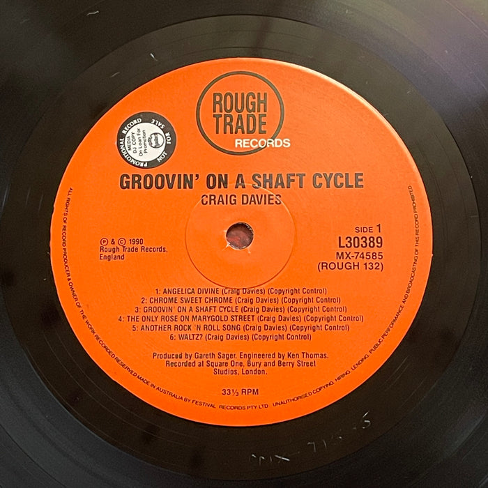 Craig Davies - Groovin' On A Shaft Cycle (Vinyl LP)
