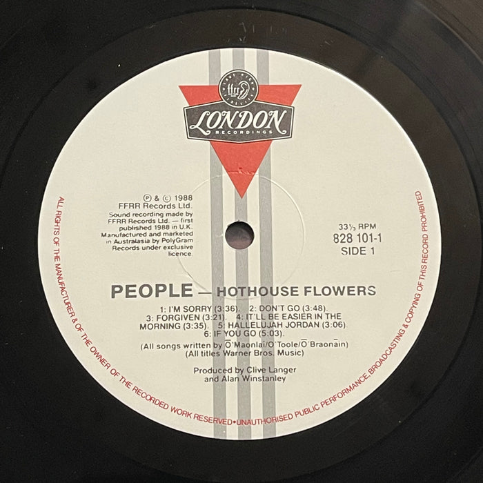 Hothouse Flowers - People (Vinyl LP)