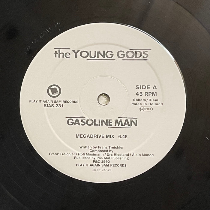 The Young Gods ‎- Gasoline Man (12" Single)