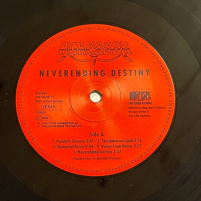 Agressor - Neverending Destiny (Vinyl LP)