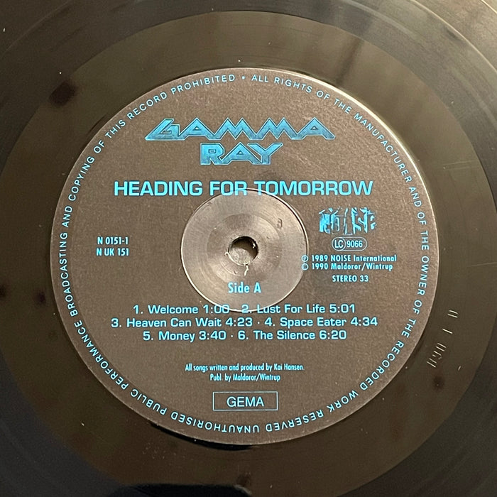 Gamma Ray (Kai Hansen) - Heading For Tomorrow (Vinyl LP)