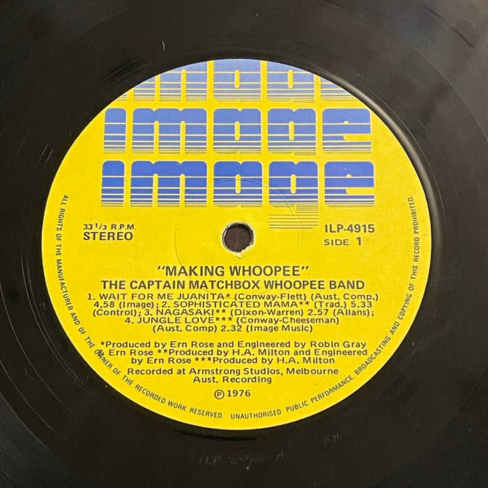 Captain Matchbox Whoopee Band - Making Whoopee (Vinyl LP)