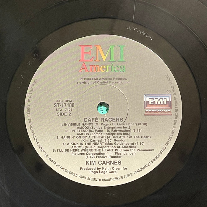 Kim Carnes - Café Racers (Vinyl LP)