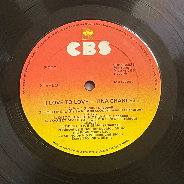Tina Charles - I Love To Love (Vinyl LP)
