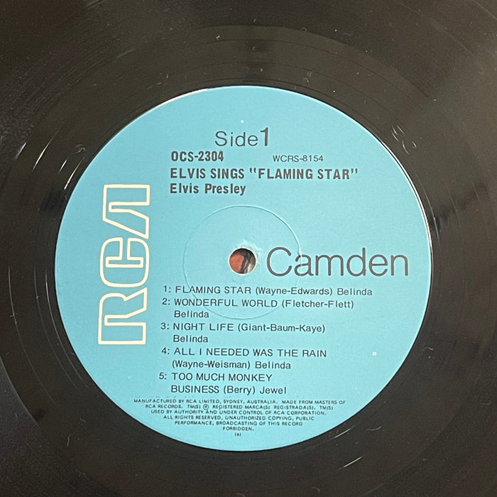 Elvis Presley - Elvis Sings "Flaming Star" (Vinyl LP)