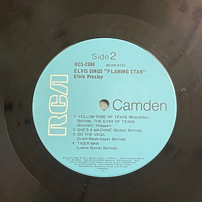 Elvis Presley - Elvis Sings "Flaming Star" (Vinyl LP)