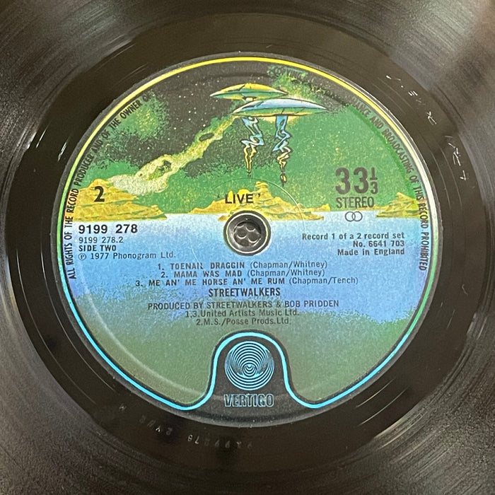 Streetwalkers ‎- Live (Vinyl 2LP)[Gatefold]