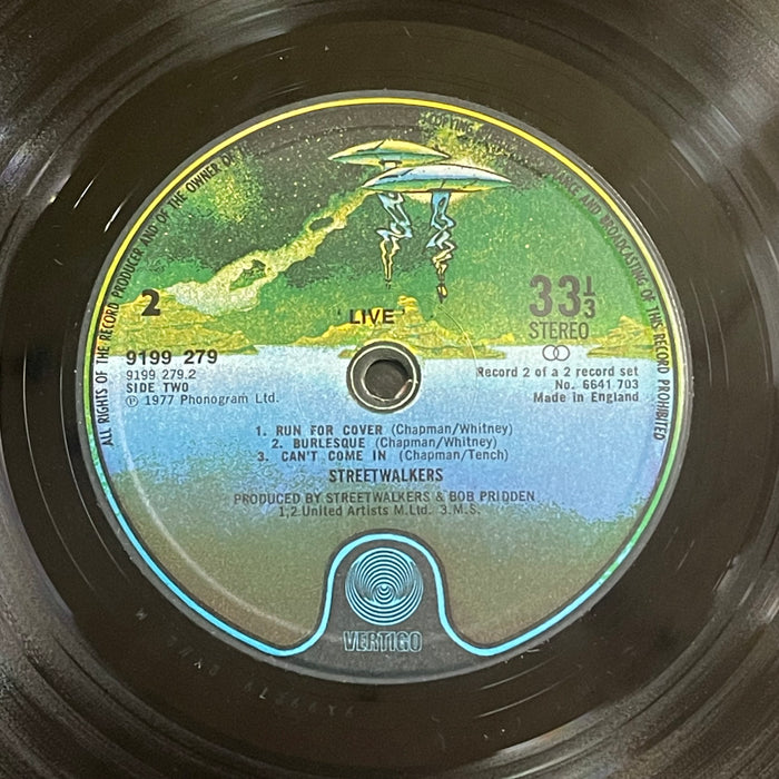 Streetwalkers ‎- Live (Vinyl 2LP)[Gatefold]